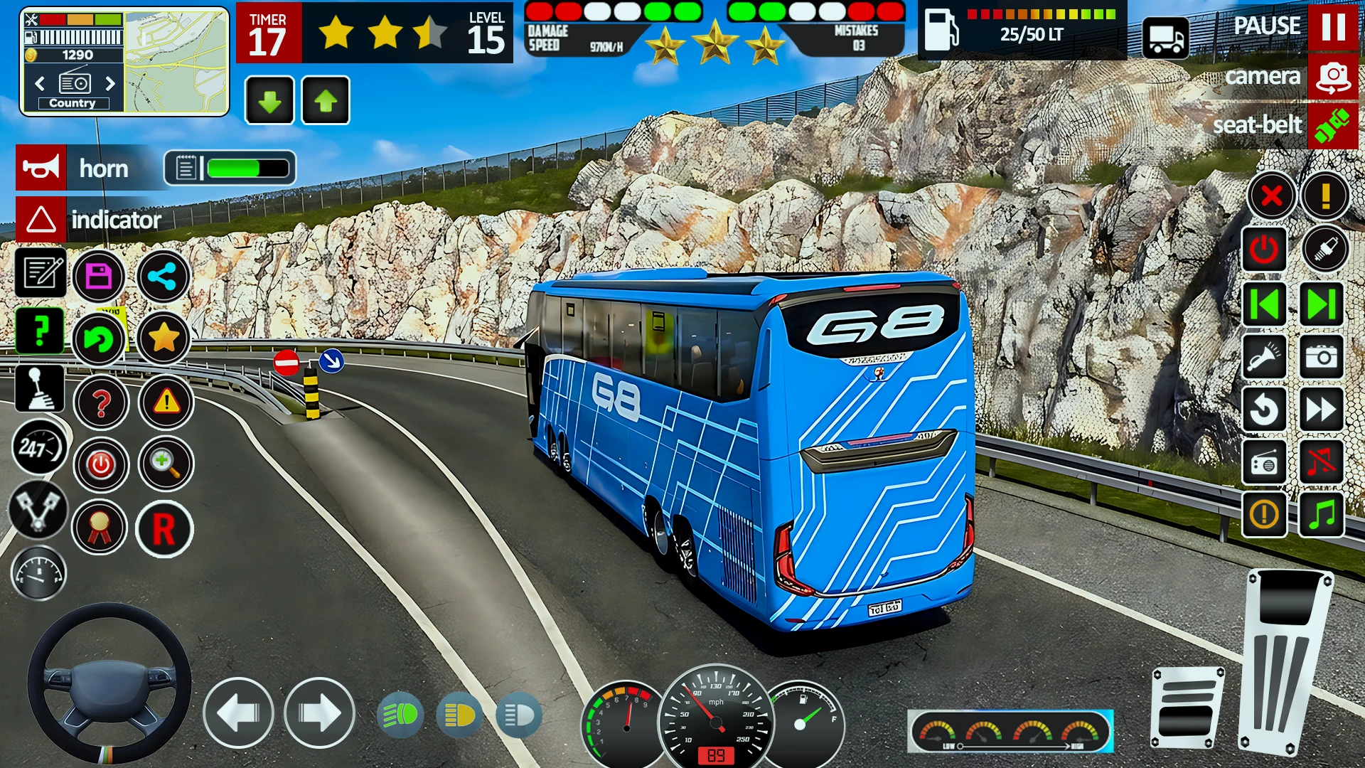 Coach Bus Game 3D Bus Driver screenshot