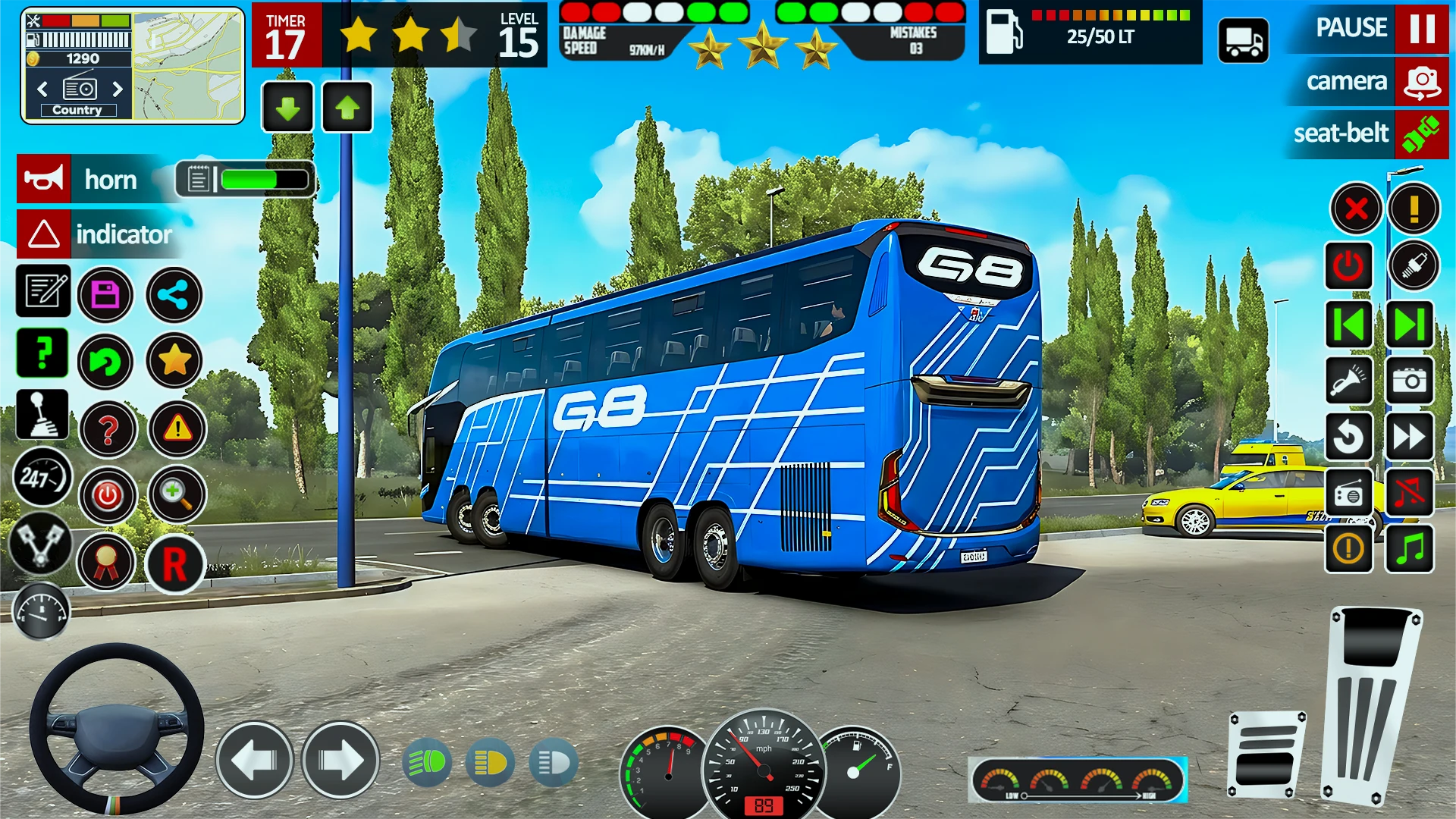 Coach Bus Game 3D Bus Driver screenshot